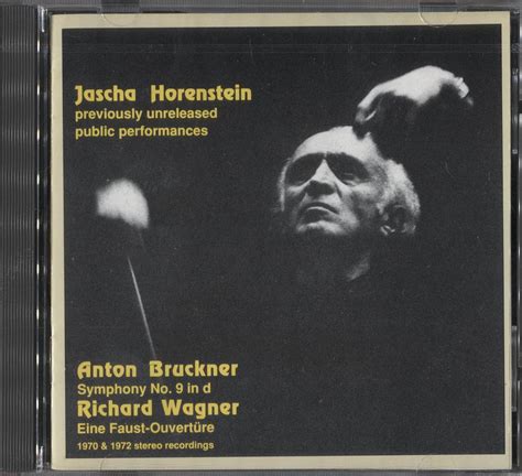 Bruckner BBC Symphony Orch Horenstein Jascha Horenstein In