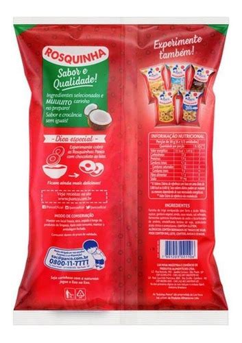 Biscoito Rosquinha De Coco Panco G Kit Parcelamento Sem Juros