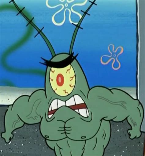 Spongebob Plankton Angry