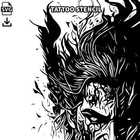 Hades Tattoo Design Download High Resolution Digital Art Png