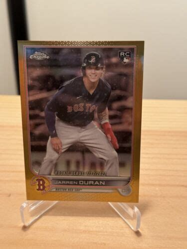 2022 Topps Chrome Update Series Rookie Debut Gold USC70 Jarren Duran