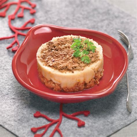 Hachis parmentier de veau au céleri Recette Minceur WW France