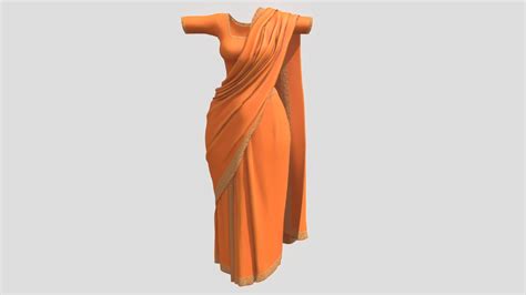 Saree D Model By Kingshai D E Sketchfab