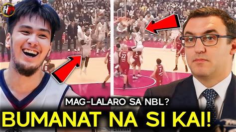 BINANATAN NA Ni Kai Sotto Mag Lalaro Muli Sa NBL Makakalaban Ang