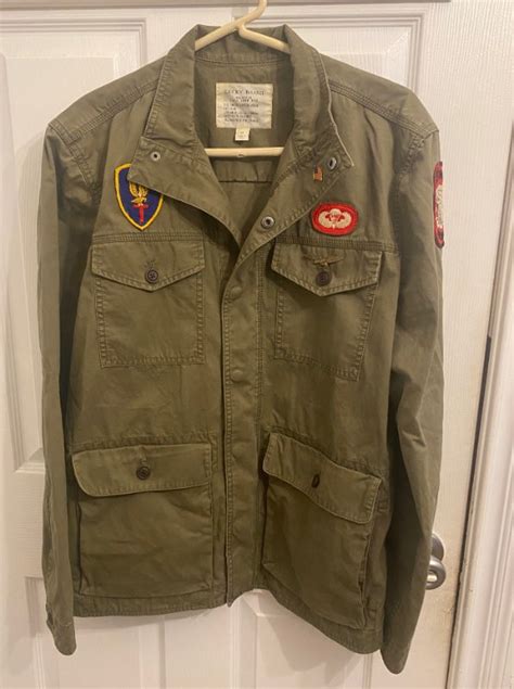 Fashion Jacket with Vietnam War Patches - ARMY AND USAAF - U.S ...