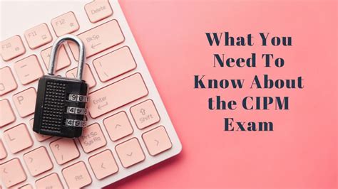 A Privacy Instructor S Guide To The Cipm Exam Privacy