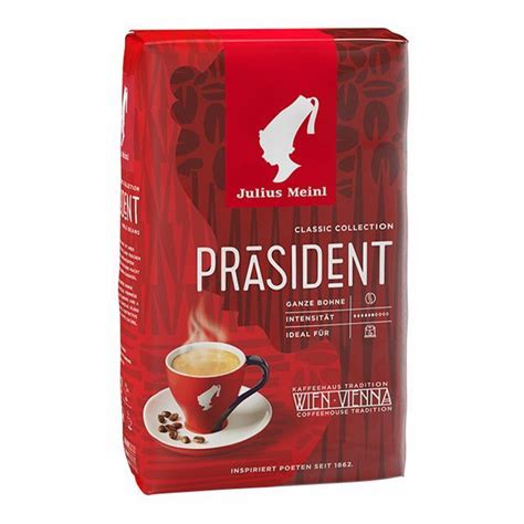 Кофе Julius Meinl President зерновой 250 г - купить с доставкой по ...