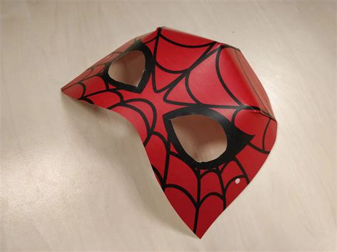 Spiderman Maske Basteln Spider Man Superheld Zeichnung Cartoon