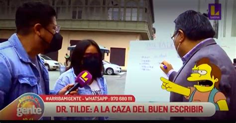 Periodista Corrige A Profesor De Ortograf A Al No Percatarse Que