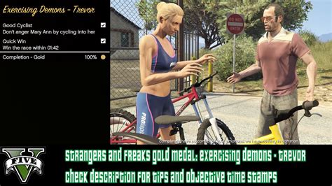 GTA V Exercising Demons Trevor Strangers And Freaks Gold Medal