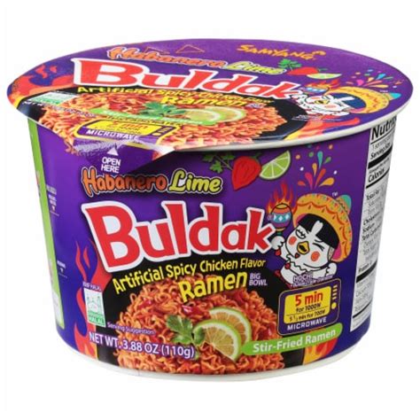 Buldak Hot Chicken Habanero Lime Ramen Big Bowl 3 88 Oz Frys Food Stores
