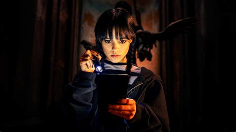 Download Jenna Ortega Wednesday Addams Tv Show Wednesday Hd Wallpaper