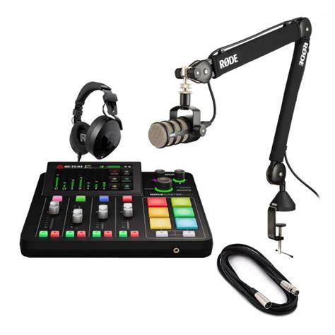 Rode RodeCaster Duo Solo Podcasting Bundle At Gear4music