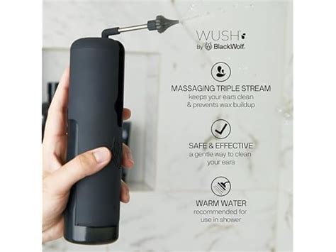 Wush Pro Deluxe Water Powered Ear Cleaner