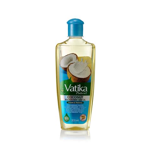 Buy Dabur Vatika Naturals Coconut Enriched Hair Oil For Volume And