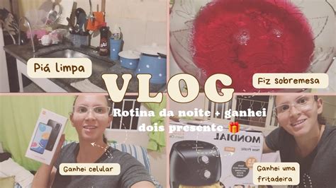 Vlog Minha Rotina da Noite Mostrei um Molho de Macarrão Ganhei dois