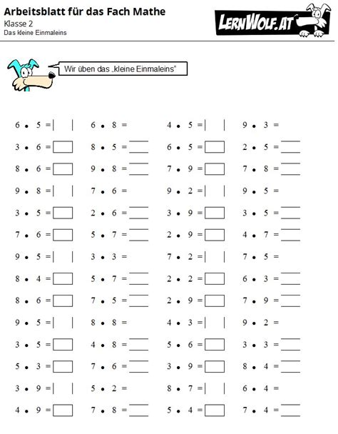 Übungen Mathe Klasse 3 kostenlos zum Download lernwolf at