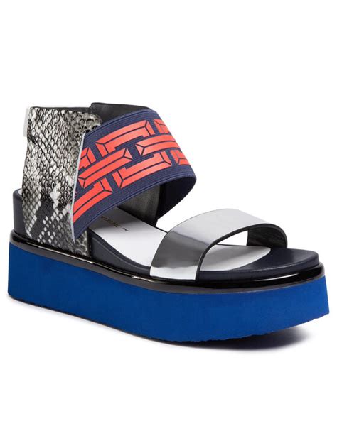 United Nude Sandały Rico Sandal 1030464414905 Szary Modivo pl