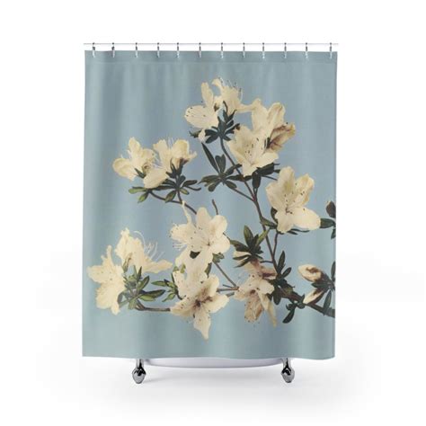 Japanese Azaleas Shower Curtain Edgyzenny