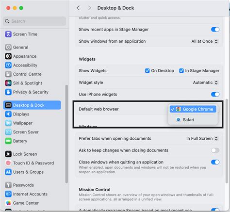 So ändern Sie den Standardbrowser auf dem Mac ThemeLocal Blog Tipps