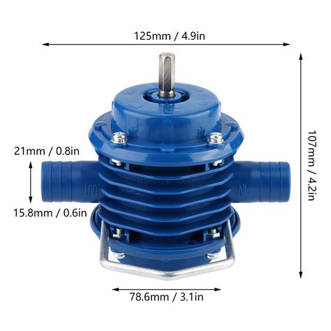 Dril Pump Centrifugal Mini Heavy Duty Self Priming Water Pump For