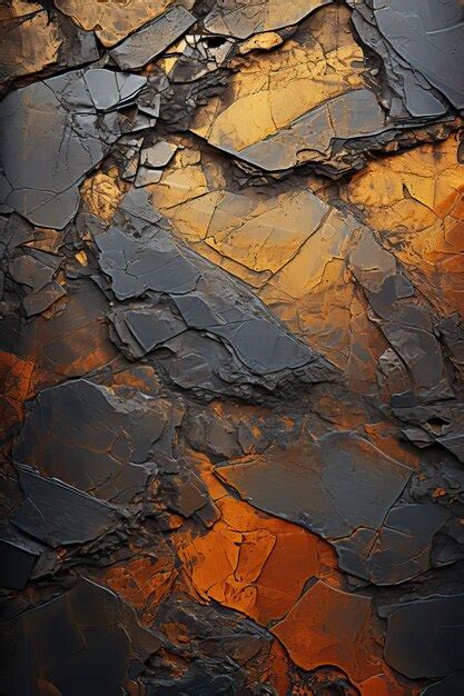 Premium AI Image | Seamless texture of dark brown rusted metal ...