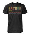 Fa Thor Like Dad Just Way Mightier Hero T Shirts Viralstyle