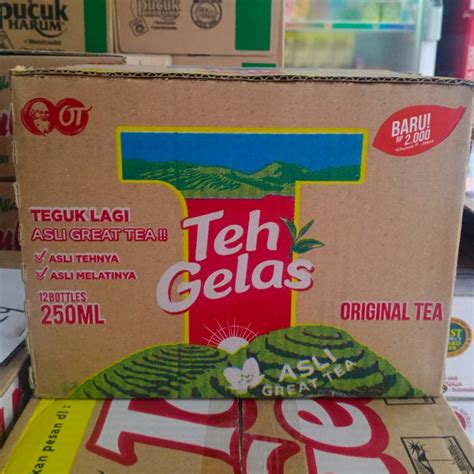 Jual Teh Gelas Botol Pet Ml Eceran Shopee Indonesia