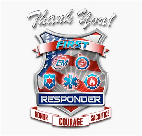 National First Responders Day 2018 , Free Transparent Clipart - ClipartKey