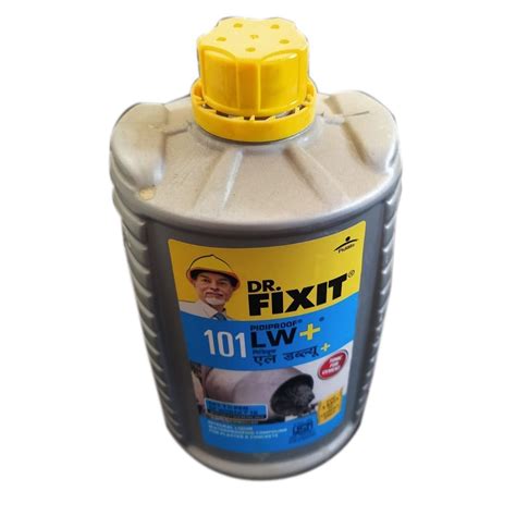 Grey Dr Fixit Lw Plus Waterproofing Chemical For Construction