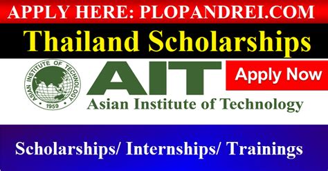 AIT – The Asian Institute of Technology (AIT) in #Thailand Scholarships ...