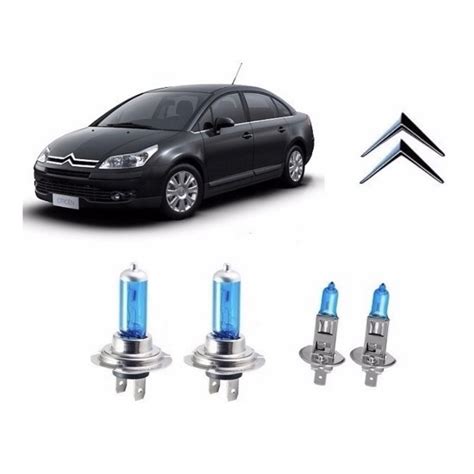 Kit Lampadas Brancas Farol Alto E Baixo Citroen C Pallas Shopee Brasil