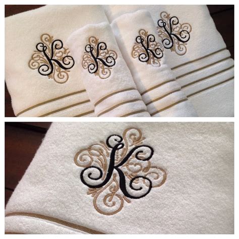 Monogrammed Luxury Bath Towels Bath Sheets & Hand by debbierofstad