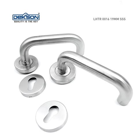 Jual Dekkson Gagang Pintu Lever Handle Tube Rose Lhtr Sss