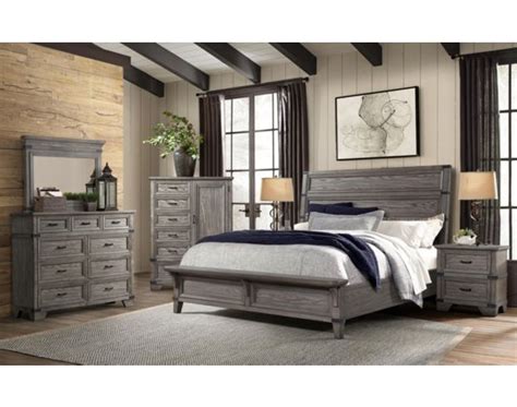 Intercon Forge 4 Piece King Bedroom Set