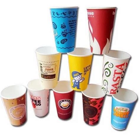 Multicolor Printed 300ml Paper Glass 180 Gsm At ₹ 2000 Box In Nashik Id 21820236548