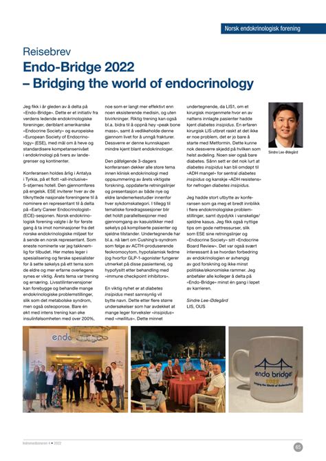 Pdf Endo Bridge 2022 Bridging The World Of Endocrinology