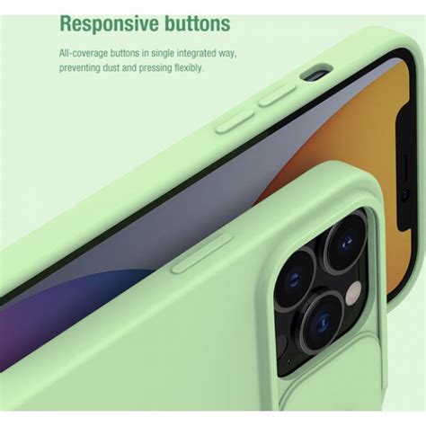 Nillkin Camshield Silky Magnetic Hus Din Silicon Pentru Iphone Pro