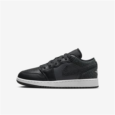 Air Jordan 1 Low Se Gs Black Elephant Fb9908 001 More Sneakers