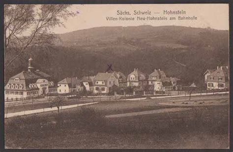 Ansichtskarte Postkarte Hohnstein S Chsische Schweiz Akpool De