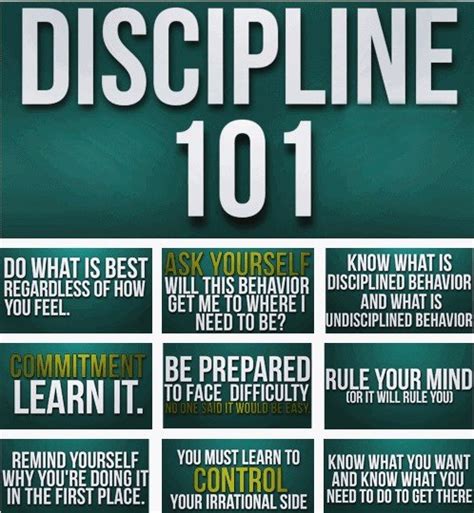 Work Discipline Quotes. QuotesGram