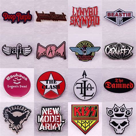 Rock Band The Damned Enamel Pin Distinct Pins