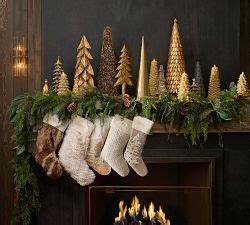 Rustic Forest Stockings Pottery Barn