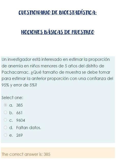 Bioestadística 7S Nociones básicas de muestreo Briggitte Yamilé