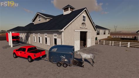 Horse Barn V1 0 Fs19 Farming Simulator 19 Mod Fs19 Mod Themelower