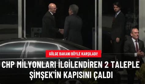 Chpnin Ekonomi Kurmayları Mehmet Şimşek Ile Bir Araya Geldi Masada 2