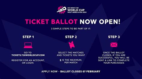 Icc Opens Public Ticket Ballot For Historic Icc Men S T World Cup