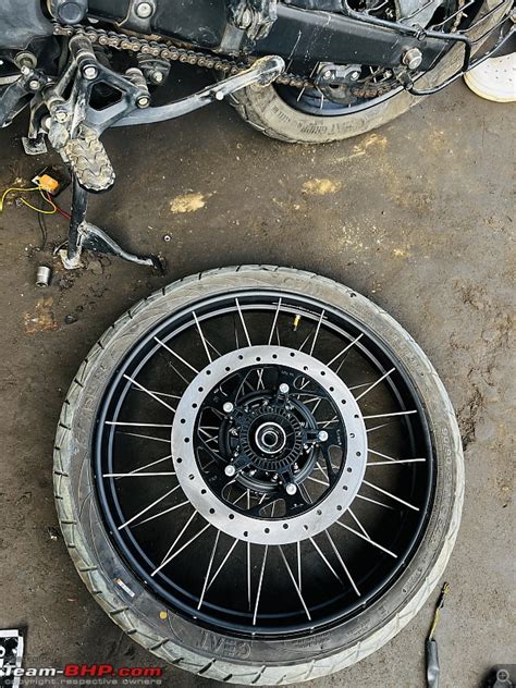 Fitting Tubeless Spoked Wheels On My Royal Enfield Himalayan 450 Team BHP