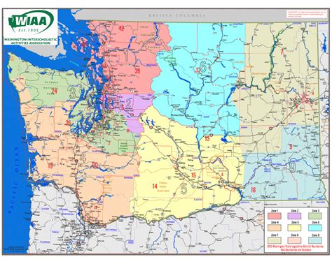 Wa State Congressional Districts Map 2014 Printable Map