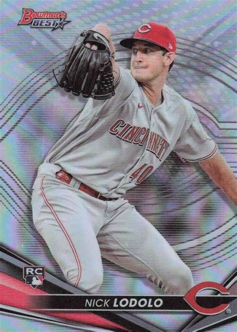 Nick Lodolo Bowman S Best Refractor Price Guide Sports Card